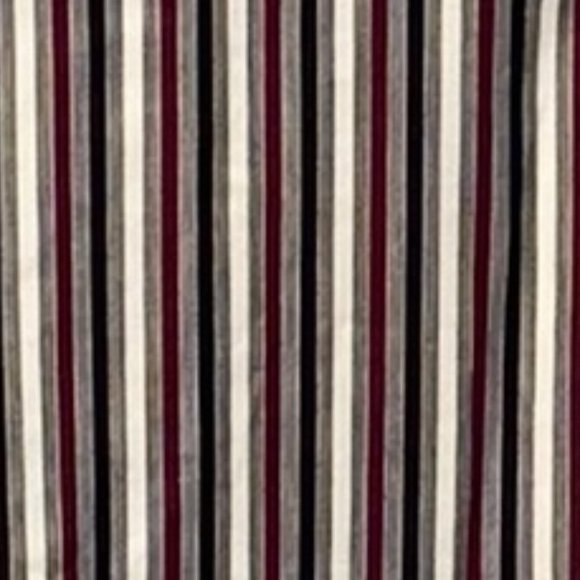 Robert Graham Red White Black Striped Cotton Button Down Dress Shirt Size XL - Picture 4 of 9
